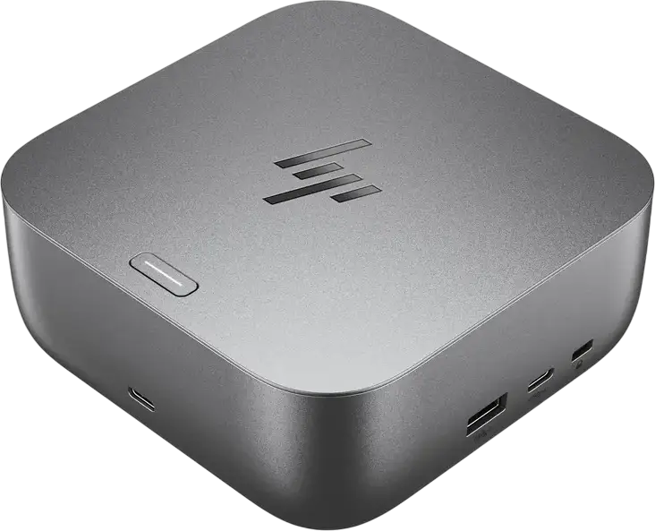 HP Thunderbolt 4 Ultra Dock G6, Alimentare 180W, Transfer Date 40 Gbps, Adaptor Alimentare 230W (Cablu 1m), HP Wolf Security, Gri