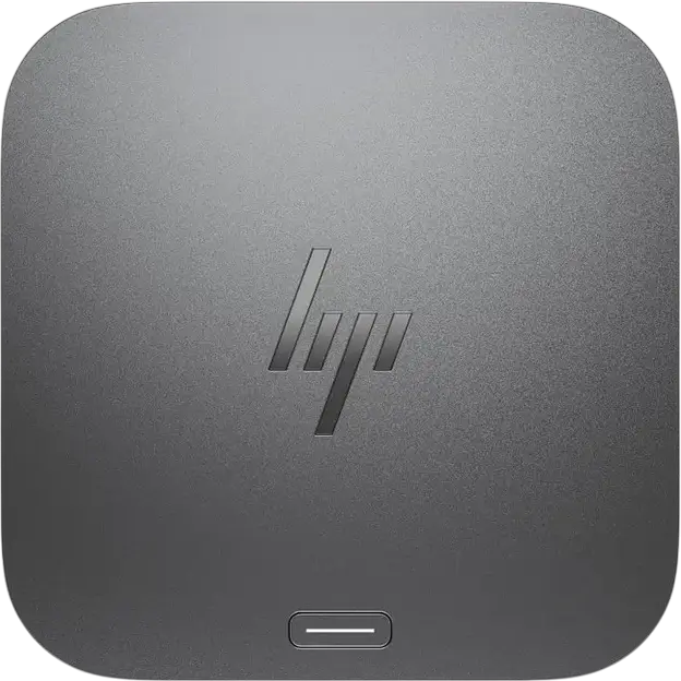 HP Thunderbolt 4 Ultra Dock G6, Alimentare 180W, Transfer Date 40 Gbps, Adaptor Alimentare 230W (Cablu 1m), HP Wolf Security, Gri