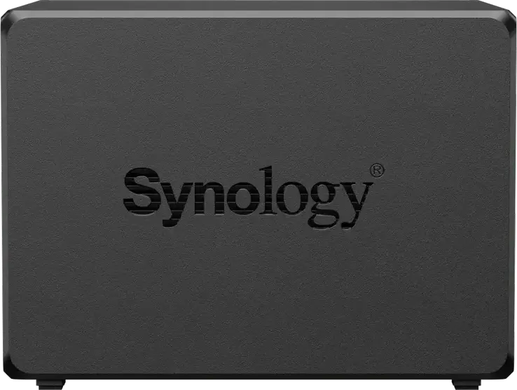 Synology DS925+ 4-Bay NAS DiskStation, AMD Ryzen V1500B 4-Core 2.2GHz, 4GB DDR4 ECC RAM, 2x M.2 NVMe Slots, Dual 2.5GbE LAN, USB 3.2 Gen 1, Black