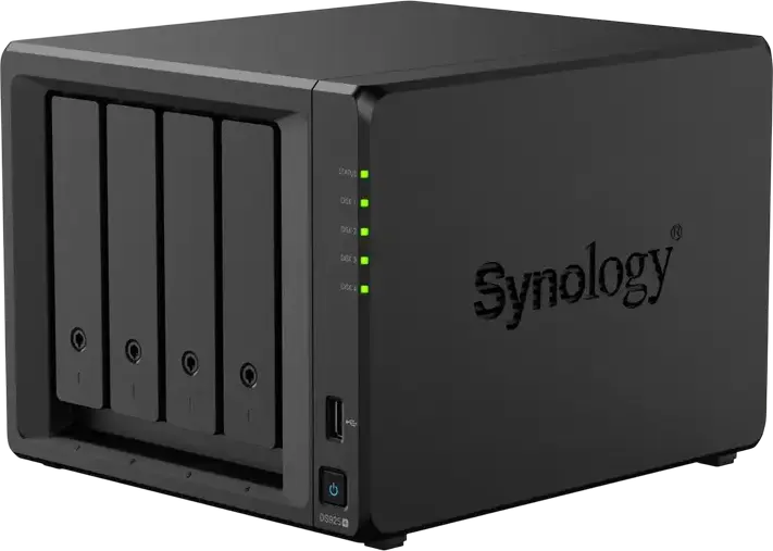 Stocare atașată la rețea SYNOLOGY DS925+, Negru