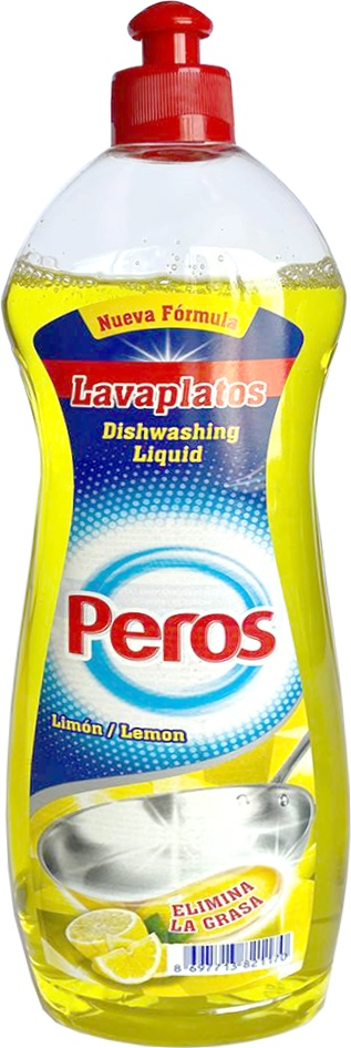 PEROS Lichid p/u spalare vaselor 750gr / 728ml Lemon / galben