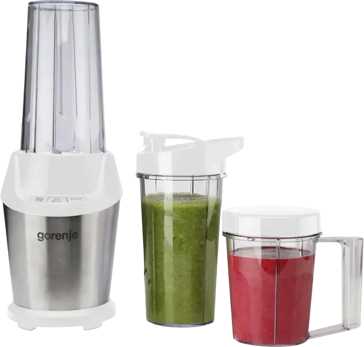 Blender staționar Gorenje BN1000E, Oțel Inoxidabil / Alb
