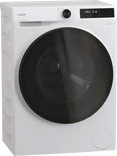 Candy BP 411BL9-S ProWash 550 Front-load Washing Machine, 11kg, 1400rpm, Energy Class A, Inverter Motor, Wi-Fi, Steam, ProActive Wash, White/Black