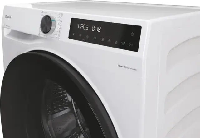 Candy BP 411BL9-S ProWash 550 Front-load Washing Machine, 11kg, 1400rpm, Energy Class A, Inverter Motor, Wi-Fi, Steam, ProActive Wash, White/Black