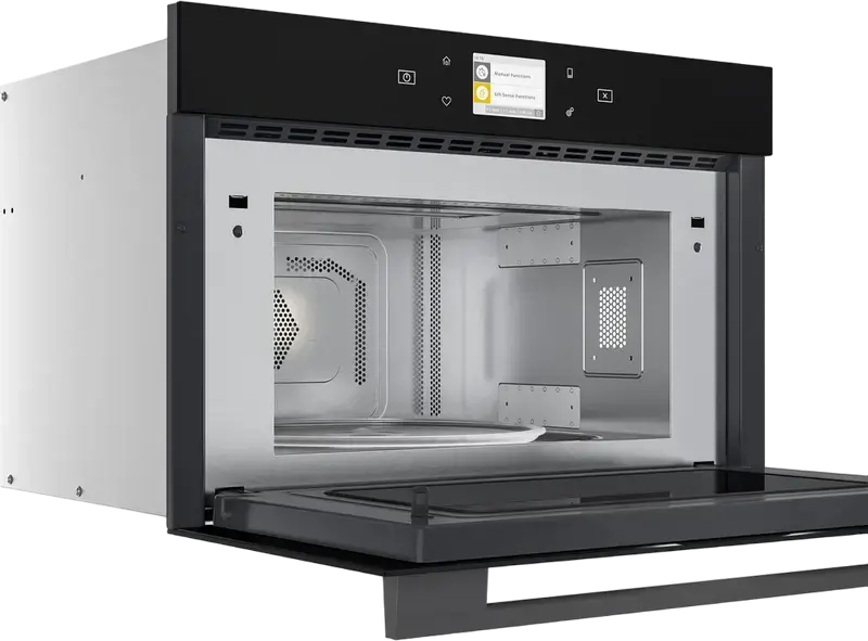 Whirlpool W9 MD260 Built-in Combined Microwave Oven, Black, 31L Capacity, 6th Sense Technology, Crisp and JetFrost Functions, Digital Display