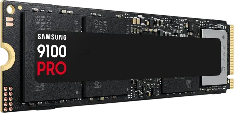 Samsung 9100 PRO 1 TB Internal SSD M.2 2280 PCIe 5.0 x4 NVMe 2.0, Read up to 14,800 MB/s, Write up to 13,400 MB/s, 5nm Controller, Samsung Magician