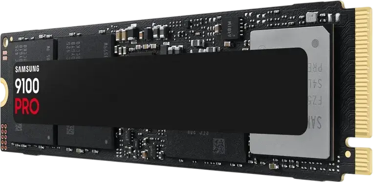 Samsung 9100 PRO 1 TB Internal SSD M.2 2280 PCIe 5.0 x4 NVMe 2.0, Read up to 14,800 MB/s, Write up to 13,400 MB/s, 5nm Controller, Samsung Magician