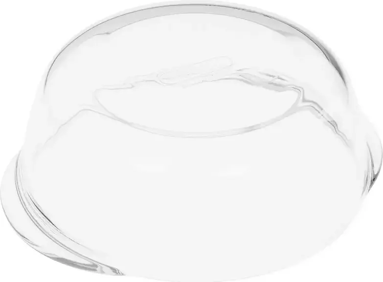 Tava Rotunda de Sticla Borosilicata Pyrex 207B100, 1.0L, Compatibila cu Frigara cu Aer Cald si Cuptor, Rezistenta la Soc Termic, Transparenta