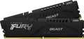Оперативная память Kingston FURY Beast DDR5 32ГБ Комплект (2x16ГБ) 6000МГц CL30 KF560C36BBE2K2-32, Intel XMP 3.0, AMD EXPO, Низкопрофильный радиатор, Черный