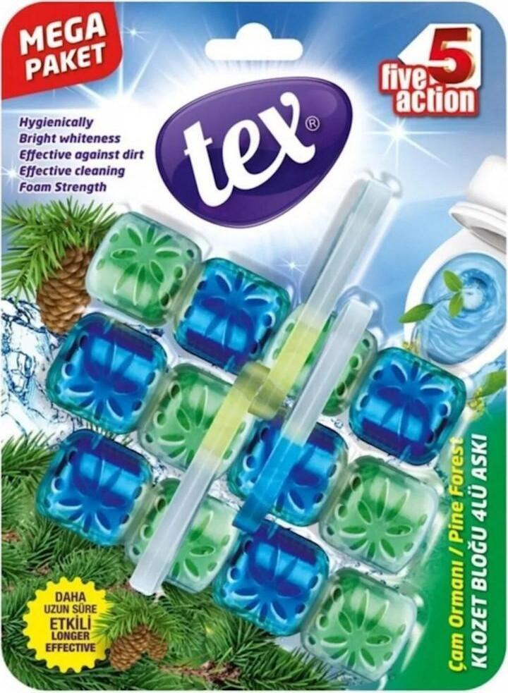 TEX Odorizant - bloc suspendat pu WC PIN 3*50g