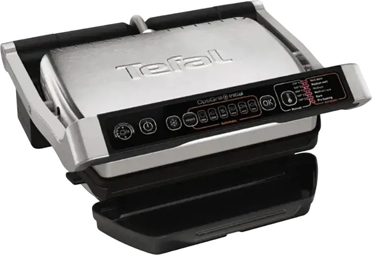 Grătar electric Tefal GC706D34, 2000W, Negru | Argintiu