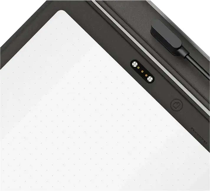 XP-Pen Note Plus Digital Notebook Smart Notepad A5 Real-time Handwriting Capture 8192 Pressure Levels PH18 EMR Stylus Bluetooth 5.3 Vegan Leather Grey