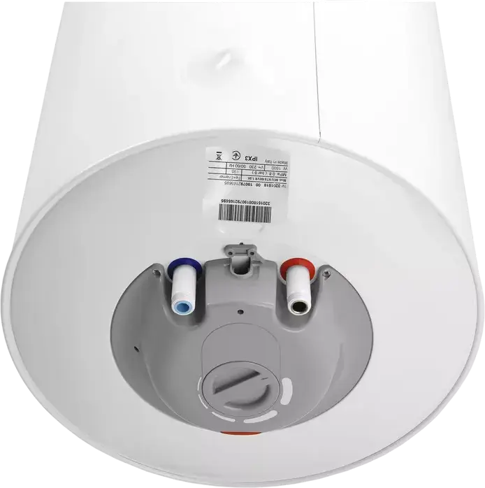 Ardesto NEU NTS 100 V 1.5K EU2 Vertical Electric Water Heater, 100L Capacity, 1500W, Enamelled Steel Tank, Mechanical Control, White