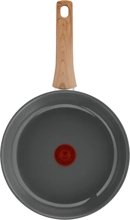 Tefal Renew C4250543 Non-Stick Aluminium Frying Pan, 26 cm, 2.2 L, Induction Compatible, Thermo-Signal Indicator, Grey