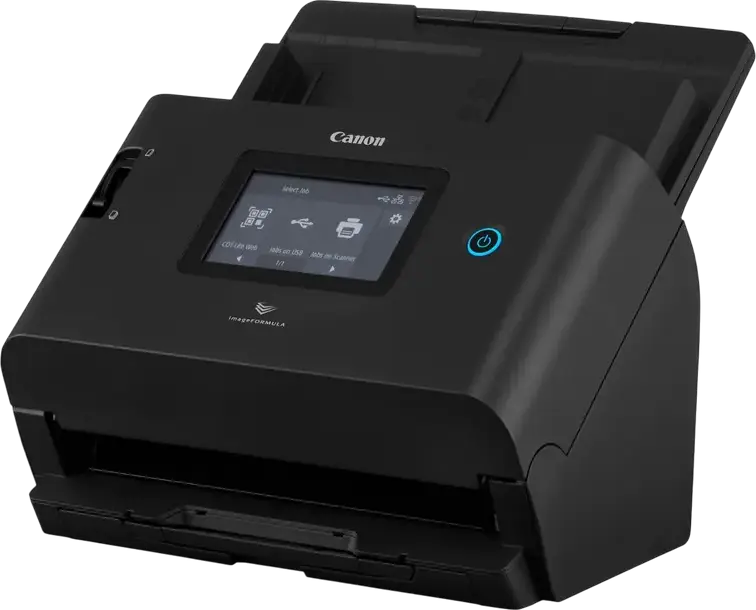 Scaner de documente cu alimentare automată Canon imageFORMULA DR-S350NW, A4, Negru
