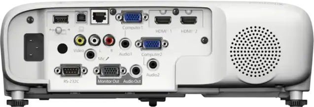 Proiector Epson EB-W56S Short-Throw 3LCD, Rezolutie WXGA HD Ready, 3700 Lumeni, Contrast 16,000:1, Difuzor 16W, HDMI, VGA, Ethernet, Alb