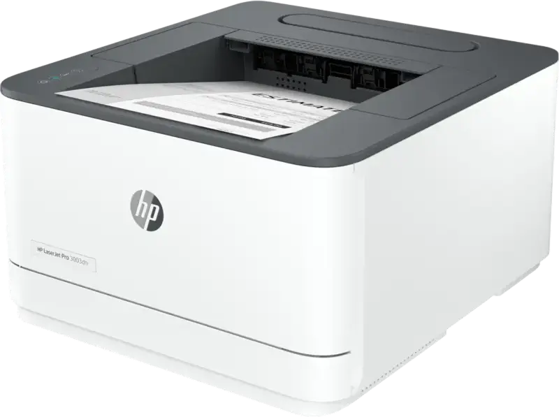HP LaserJet Pro 3003dw Monochrome Laser Printer, A4, 35 ppm, Automatic Duplex, Wi-Fi, Ethernet, USB, 1200 x 1200 dpi, White