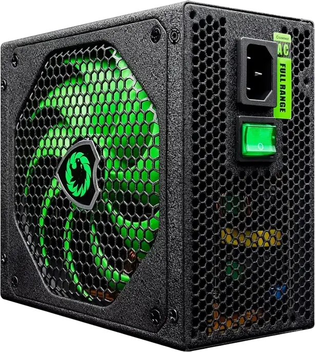 Sursa Gamemax GM-800 800W, Certificare 80 Plus Bronze, Semi-Modulare ATX, PFC Activ, Ventilator Silentios 140mm, Protectii OVP UVP OTP OCP OLP OPP SCP