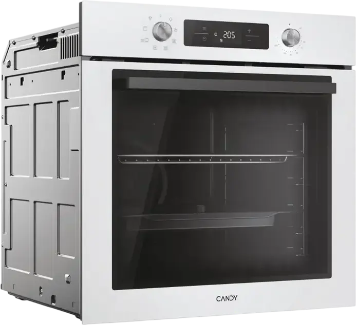 Cuptor Electric Incorporabil Candy CA6 NP3T2HTW Bake 600, Capacitate 78L, Clasa Energetica A+, 9 Programe, Curatare Hidrolitica, hOn, Alb