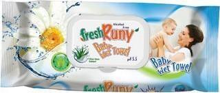 Freshmaker Салфетки вл FreshRuny 120шт.  С КРЫШКОЙ