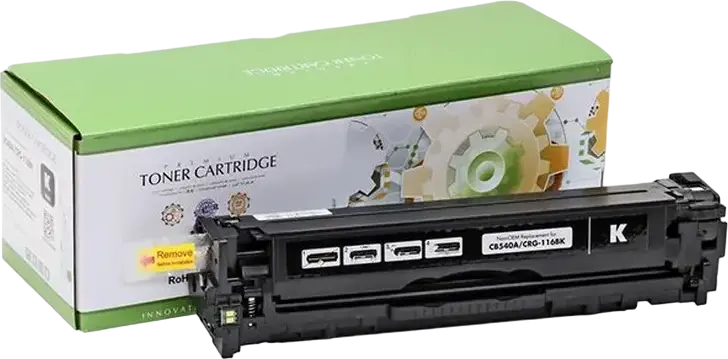 Cartuş SCC Compatible HP CB540A/CE320A/CF210A, Negru