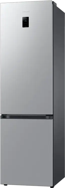 Frigider Combinat Samsung RB38C774DB1, No Frost, Digital Inverter, SpaceMax, Volum Net 390L, SmartThings Wi-Fi, Argintiu, 59.5x203x65.8 cm