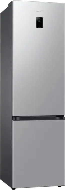 Frigider Combinat Samsung RB38C774DB1, No Frost, Digital Inverter, SpaceMax, Volum Net 390L, SmartThings Wi-Fi, Argintiu, 59.5x203x65.8 cm