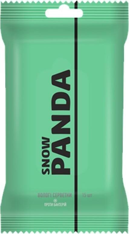Снежная Панда PANDA Салфетки влаж 15шт  Lime