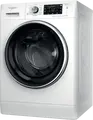 Стиральная машина Whirlpool FFD 8489 BCV EE с фронтальной загрузкой 8 кг, 1400 об/мин, инверторный двигатель, 6th Sense, Steam Hygiene, класс A