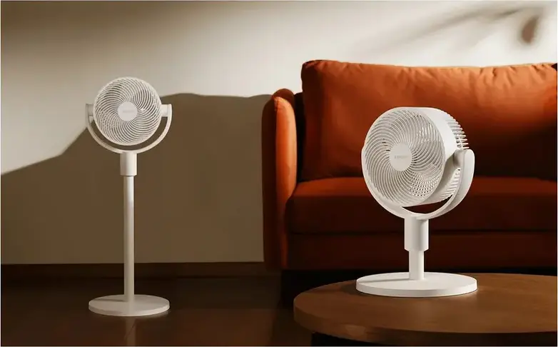 Xiaomi Smart Standing Air Circulation Fan, DC Inverter Motor, 3D Oscillation, Wi-Fi, App Control, 100 Speed Levels, White, 1440 m3/h Airflow