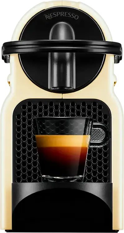 DeLonghi Inissia EN80.CW Nespresso Capsule Coffee Machine, 19 bar Pump Pressure, 1260W, 0.7L Water Tank, Auto Shut-off, Beige
