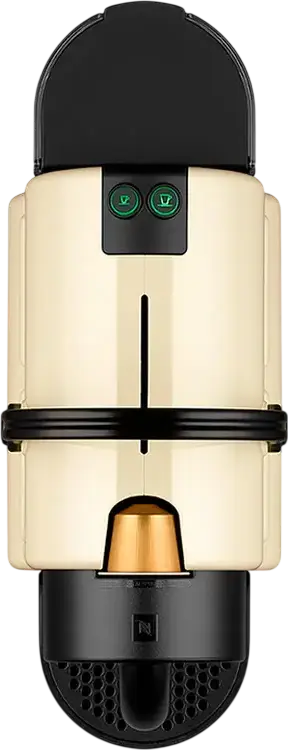 DeLonghi Inissia EN80.CW Nespresso Capsule Coffee Machine, 19 bar Pump Pressure, 1260W, 0.7L Water Tank, Auto Shut-off, Beige