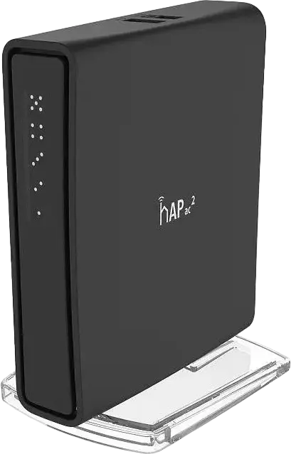 Router fără fir MikroTik hAP AC2, Negru