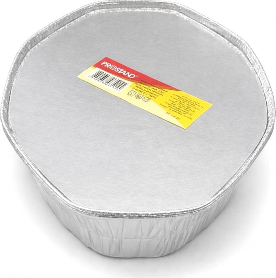 Prostand Caserola aluminiu cu capac set 3buc S-230 G230*230*35