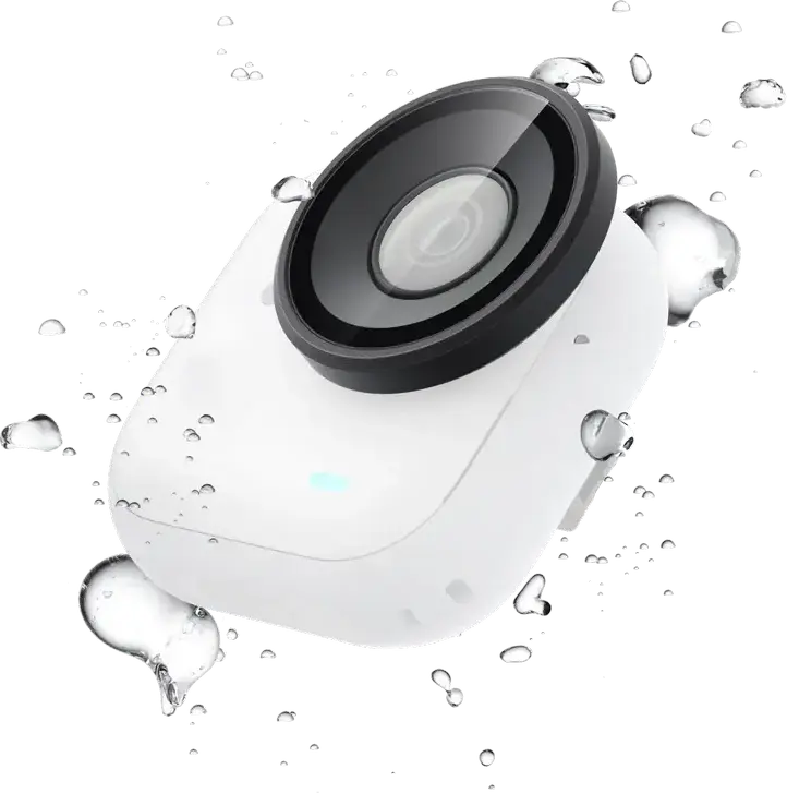 Insta360 Aqua Lens Underwater Diving Filter and Lens Protection for Insta360 GO Series Action Cameras, Glass Construction, Black