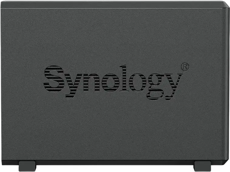 Synology DS124 NAS DiskStation cu 1 Bait, Realtek RTD1619B 4-Core 1.7 GHz, 1 GB DDR4, Port LAN 1GbE, 2x USB 3.2 Gen 1, Suport Camere IP, Negru