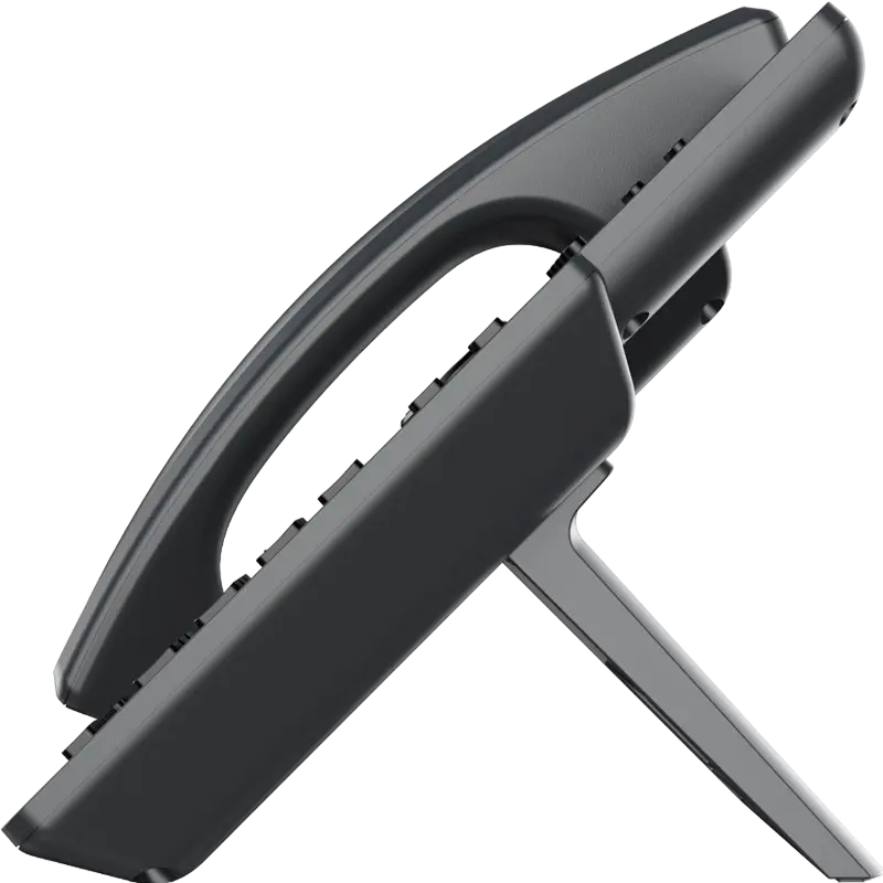 Grandstream GRP2602P IP Phone, 2 Lines, 4 SIP Accounts, Integrated PoE, HD Audio, Noise Shield, 5-Way Conferencing, GDMS Management, Black