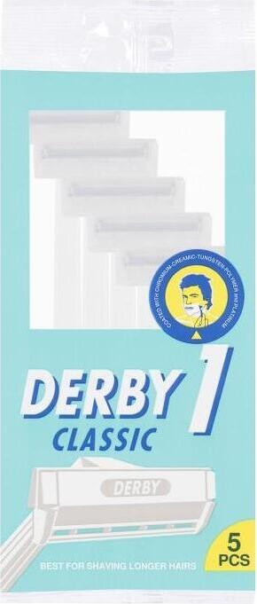 DERBY CLASSIC D1 Aparat p/u ras de unica folosinta 1 lama 5 buc 0044 /101010212  1/14