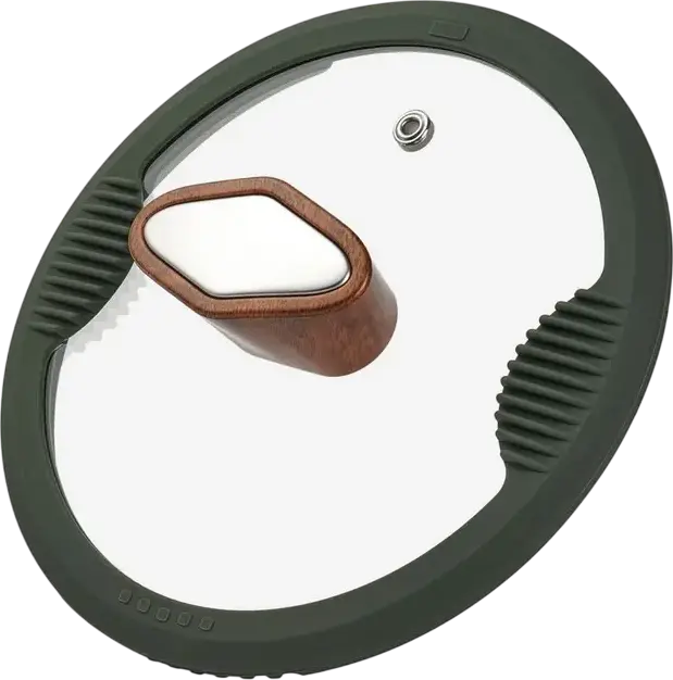 Oala cu capac din aluminiu Resto 93700 SADR, 1.4L, 16cm, interior non-stick, compatibila cu inductie, verde
