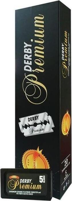 DERBY PREMIUM Lama p/u aparat de ras 5 buc in cutie