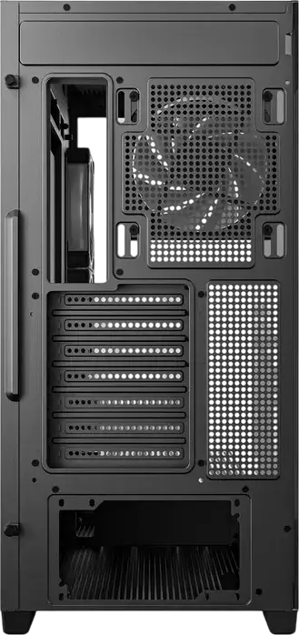 Корпус Deepcool CG580 4F V2 Midi-Tower ATX Fishtank, Черный, панорамное закаленное стекло, 4 ARGB PWM вентилятора, поддержка радиатора 360мм, USB-C Gen2