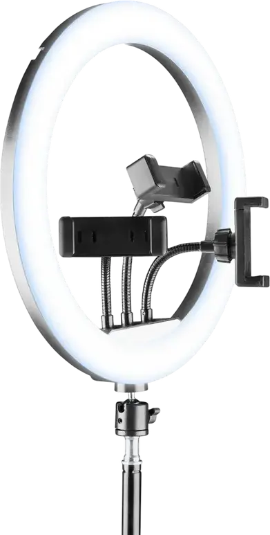 Selfie Stick Cellularline Trio Universal, Negru