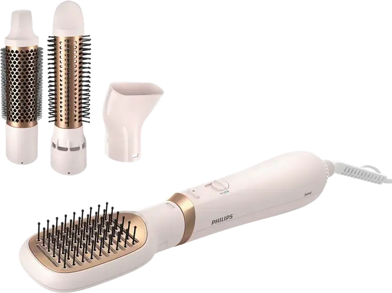Uscător de păr-perie PHILIPS BHA310/00, 800 W, Roz