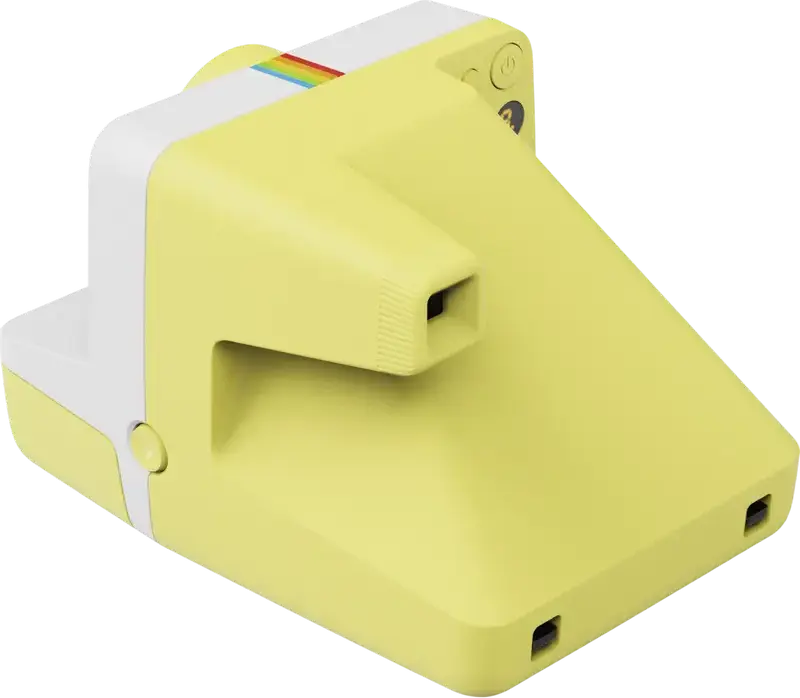 Polaroid Now Generation 3 Instant Camera, Two-Lens Autofocus, Improved Light Meter, Double Exposure, USB Type-C, 40% Recycled Materials, Yellow