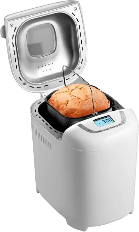 Gorenje BM910WII Bread Maker, 550W, 15 Programs including Gluten Free and Yoghurt, 900g Capacity, LCD Display, Delayed Start, White