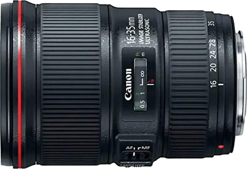 Canon EF 16-35mm f/4L IS USM Ultra Wide-Angle Zoom Lens for Full Frame, Image Stabilization, USM Autofocus, 77mm Filter, Weather Sealed