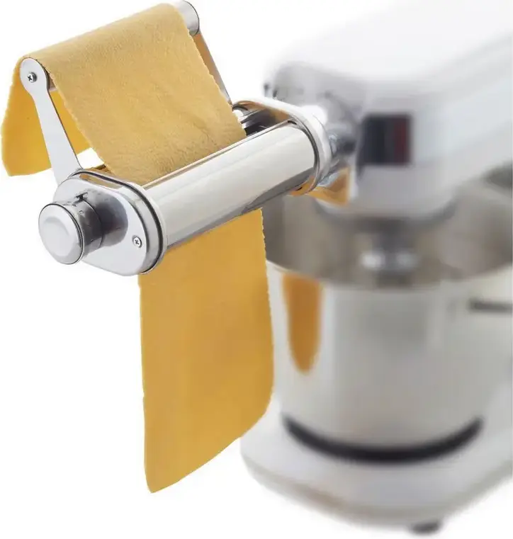 Gorenje MMC-FPR Flat Pasta Roller Attachment, Stainless Steel, Grey, 25.5 x 19.5 x 10.5 cm, for Rolling Pasta Dough to Various Thicknesses