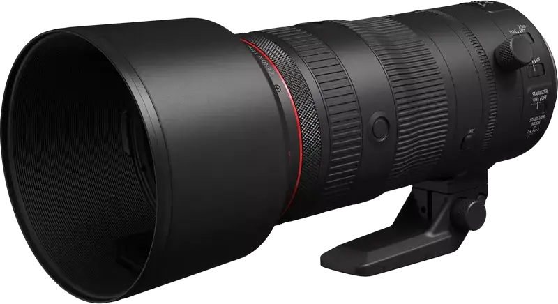 Canon RF 70-200mm f/2.8L IS USM Z Telephoto Zoom Lens for Full Frame, Nano USM, 5.5 Stops Image Stabilization, Aperture Ring, Black