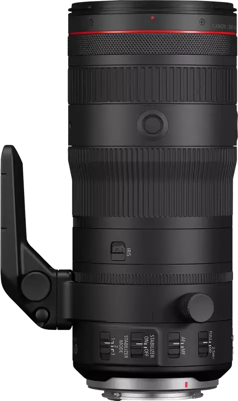 Canon RF 70-200mm f/2.8L IS USM Z Telephoto Zoom Lens for Full Frame, Nano USM, 5.5 Stops Image Stabilization, Aperture Ring, Black