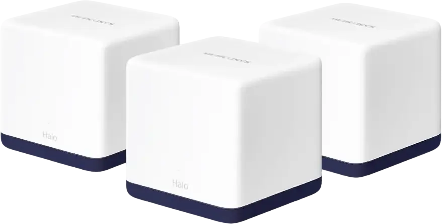 Sistem Wi-Fi Mesh MERCUSYS Halo H50G (3-pack), Alb